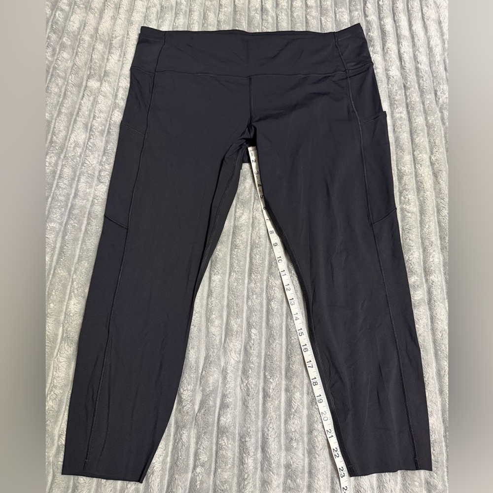 Lululemon Fast & Free 7/8 Tight II Non-Reflective Nulux 25"